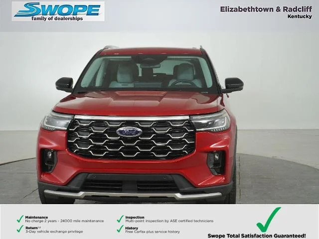 New 2026 Rapid Red Metallic Tinted Clearcoat Ford Platinum™ image 46
