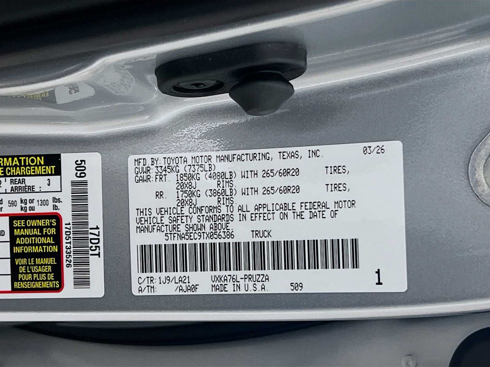 2026 Toyota Tundra — photo 21