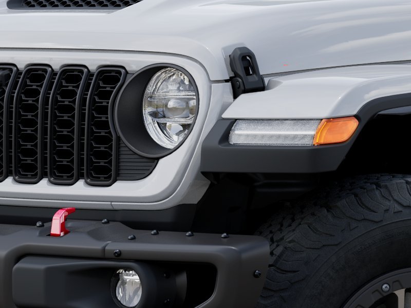 New 2026 Bright White Clear-Coat Exterior Paint Jeep Rubicon X image 10