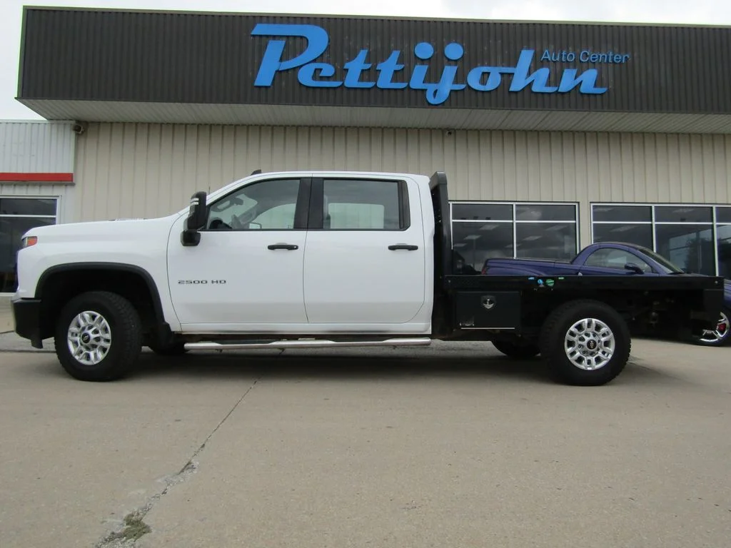 Used 2023 White Chevrolet Work Truck image 11