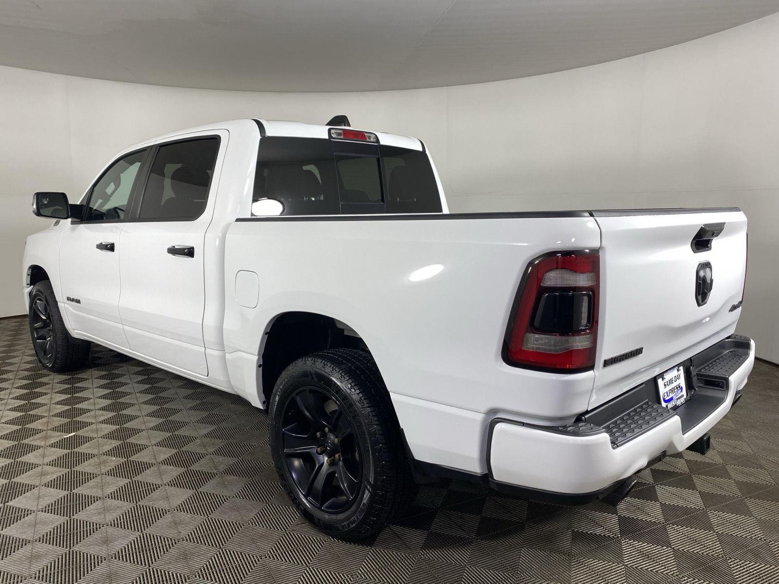 Used 2023 Bright White Clearcoat Ram Big Horn image 5