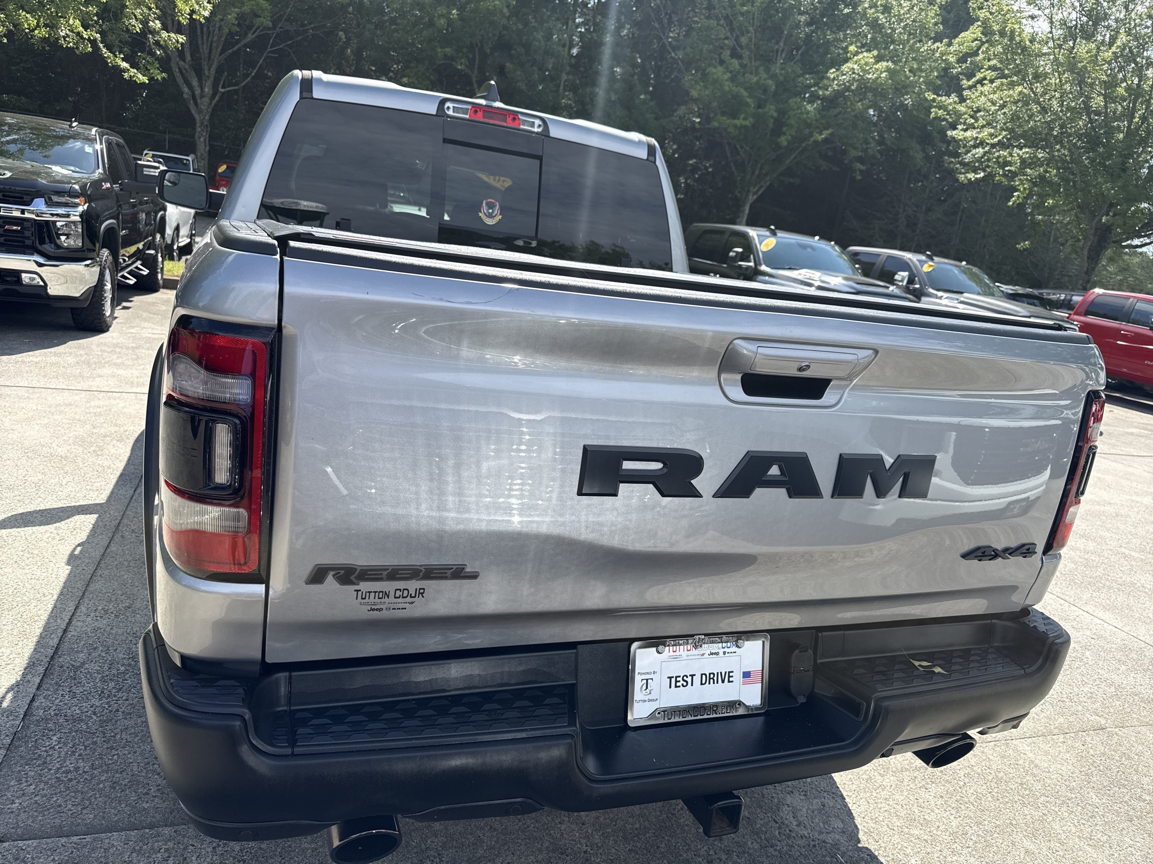Used 2022 Billet Silver Metallic Clearcoat Ram Rebel image 6