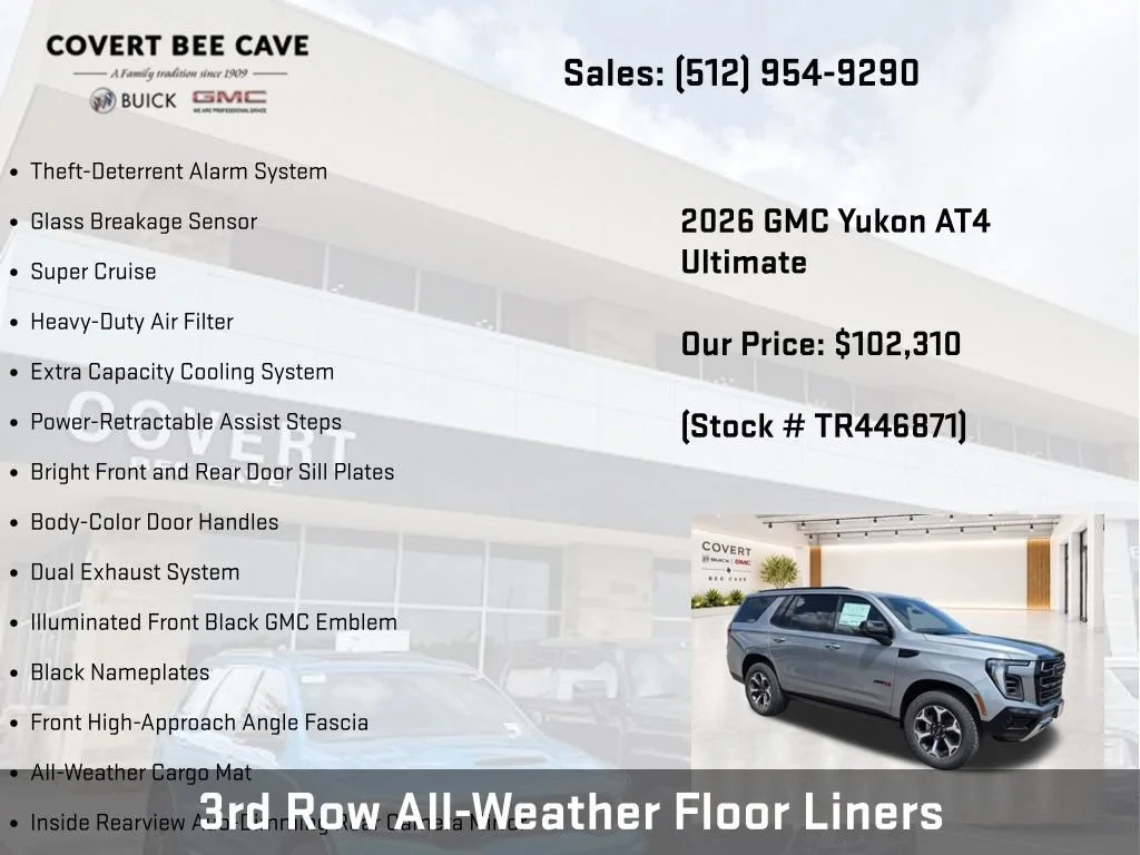 New 2026 GMC Yukon AT4 Ultimate, photo 38