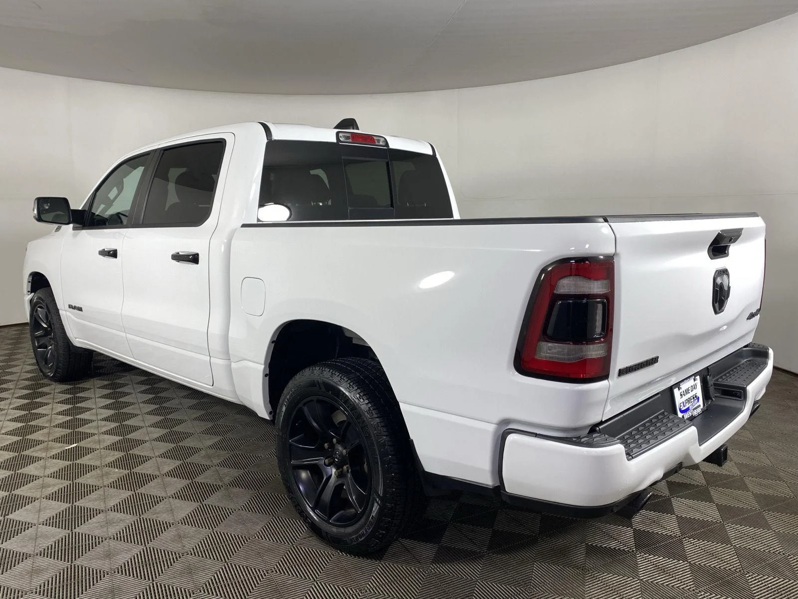Used 2023 Bright White Clearcoat Ram Big Horn image 5