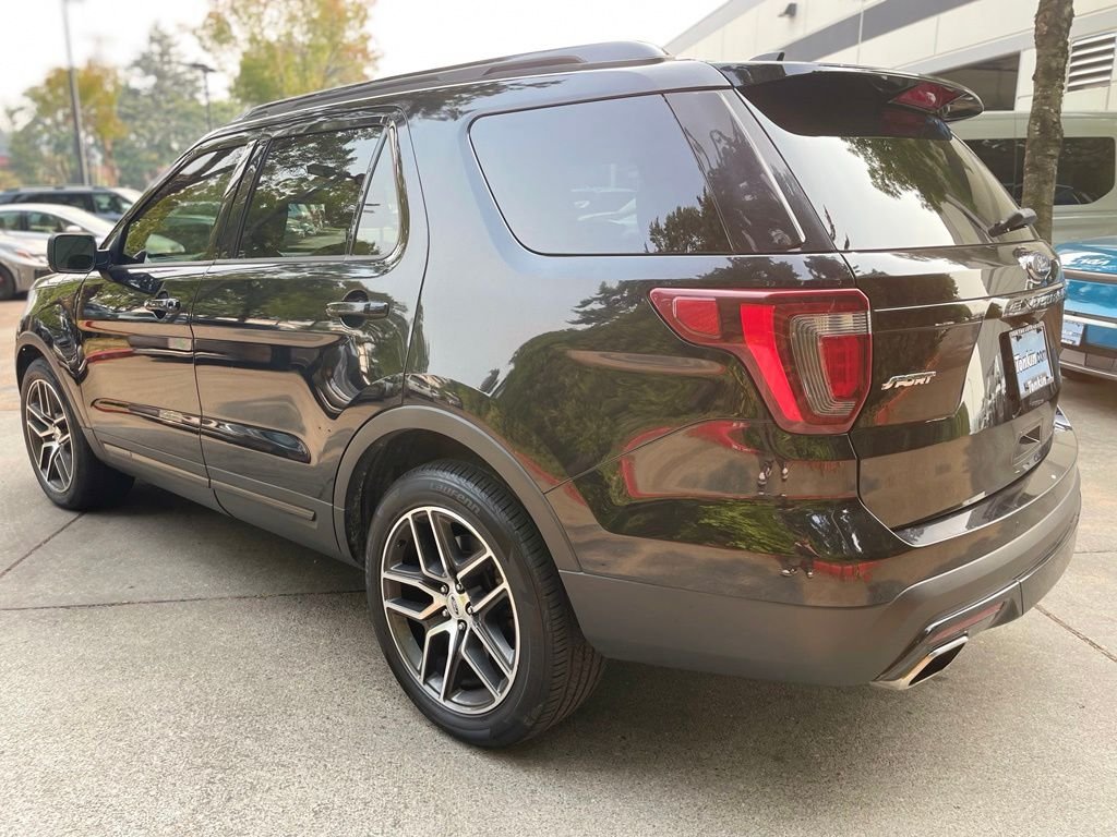 Used 2016 Shadow Black Ford Sport image 6