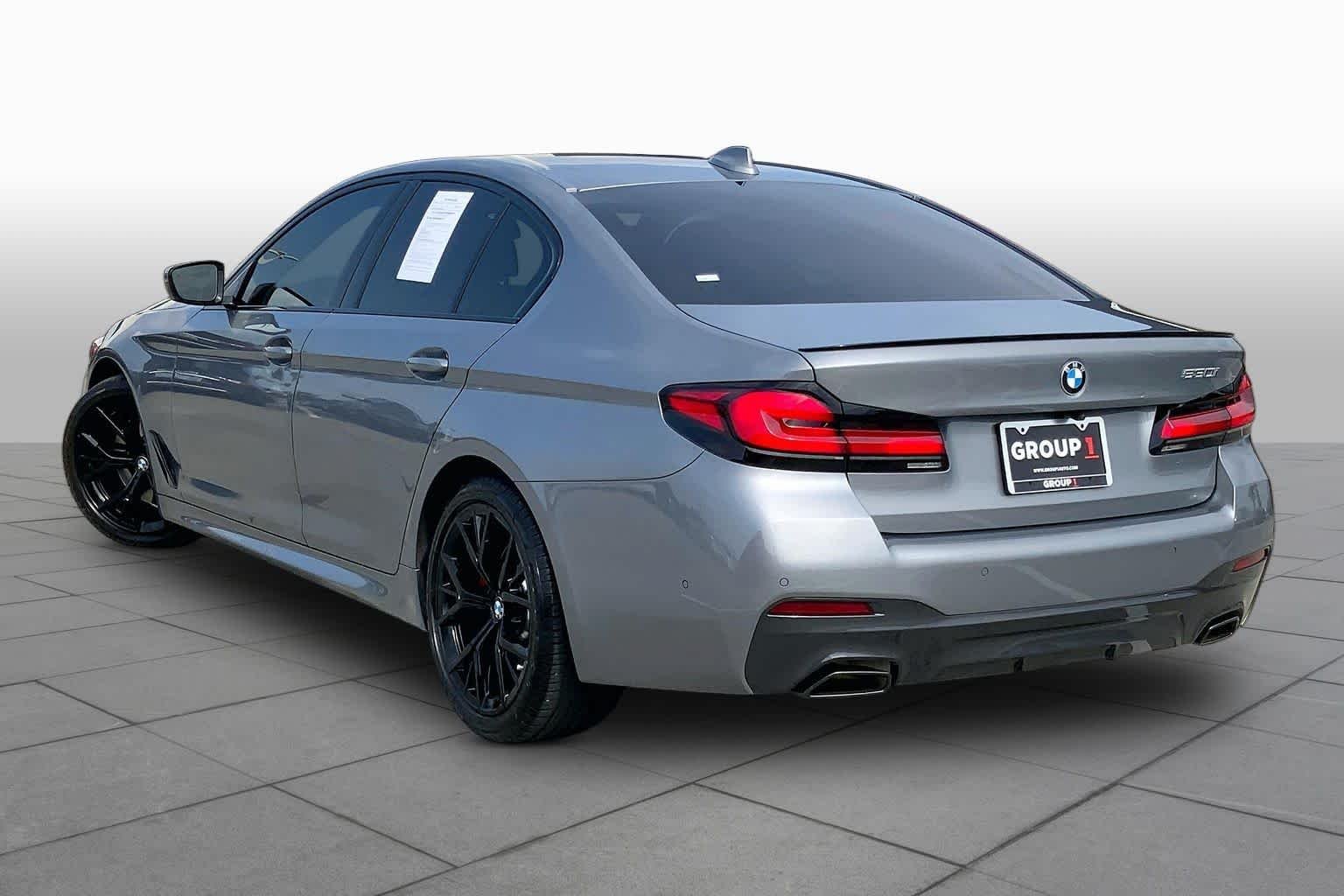 Used 2023 Skyscraper Gray Metallic BMW 530i image 11