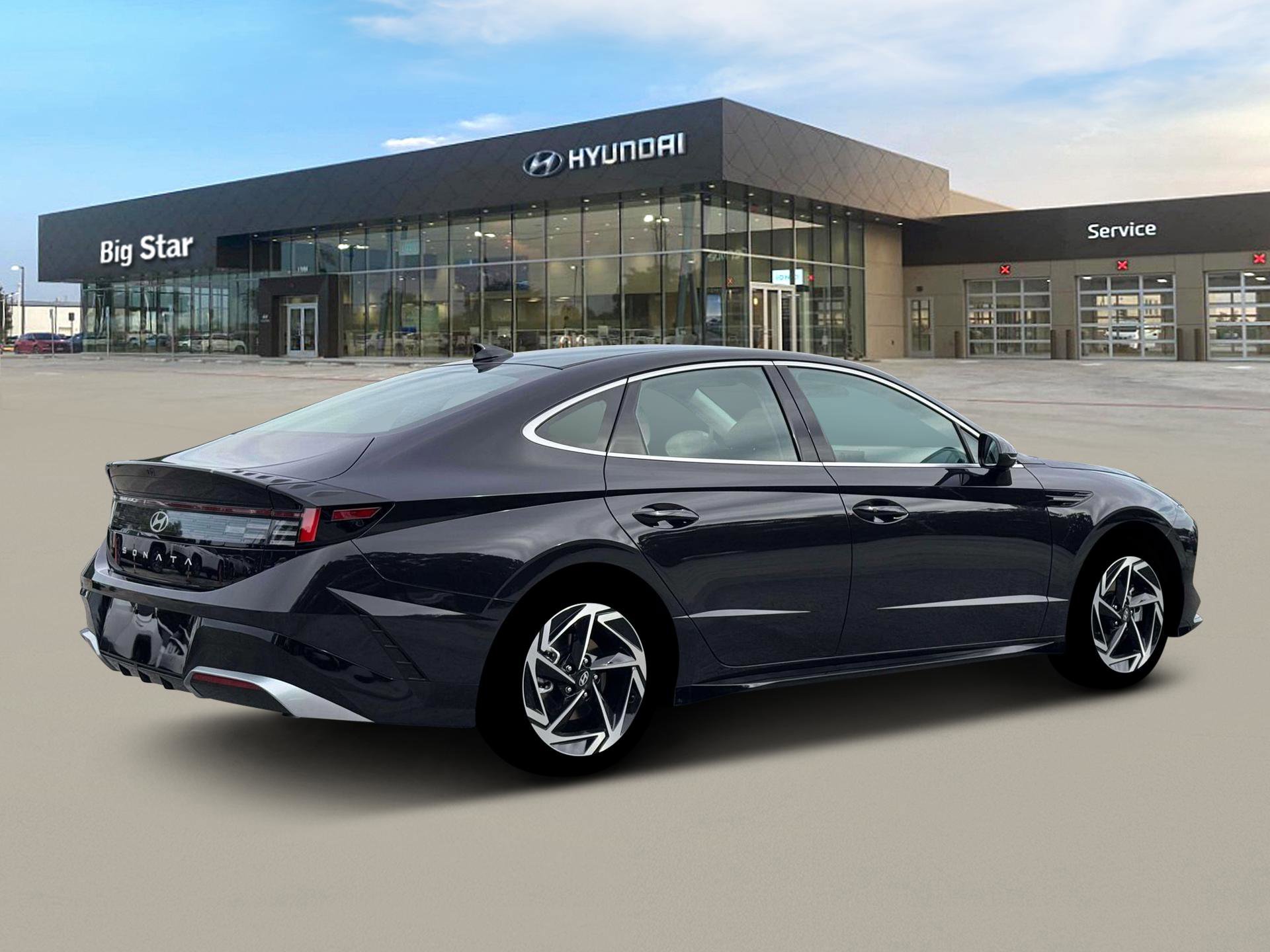 New 2026 Carbon Blue Hyundai SEL Sport image 7