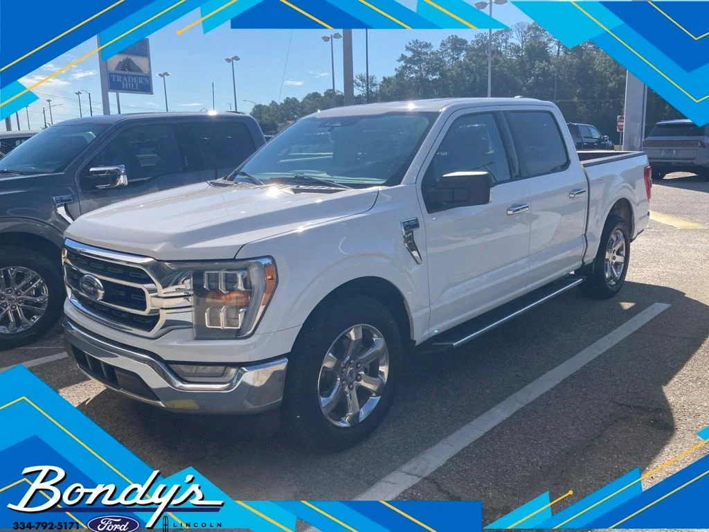 Used 2023 White Ford XLT image 1