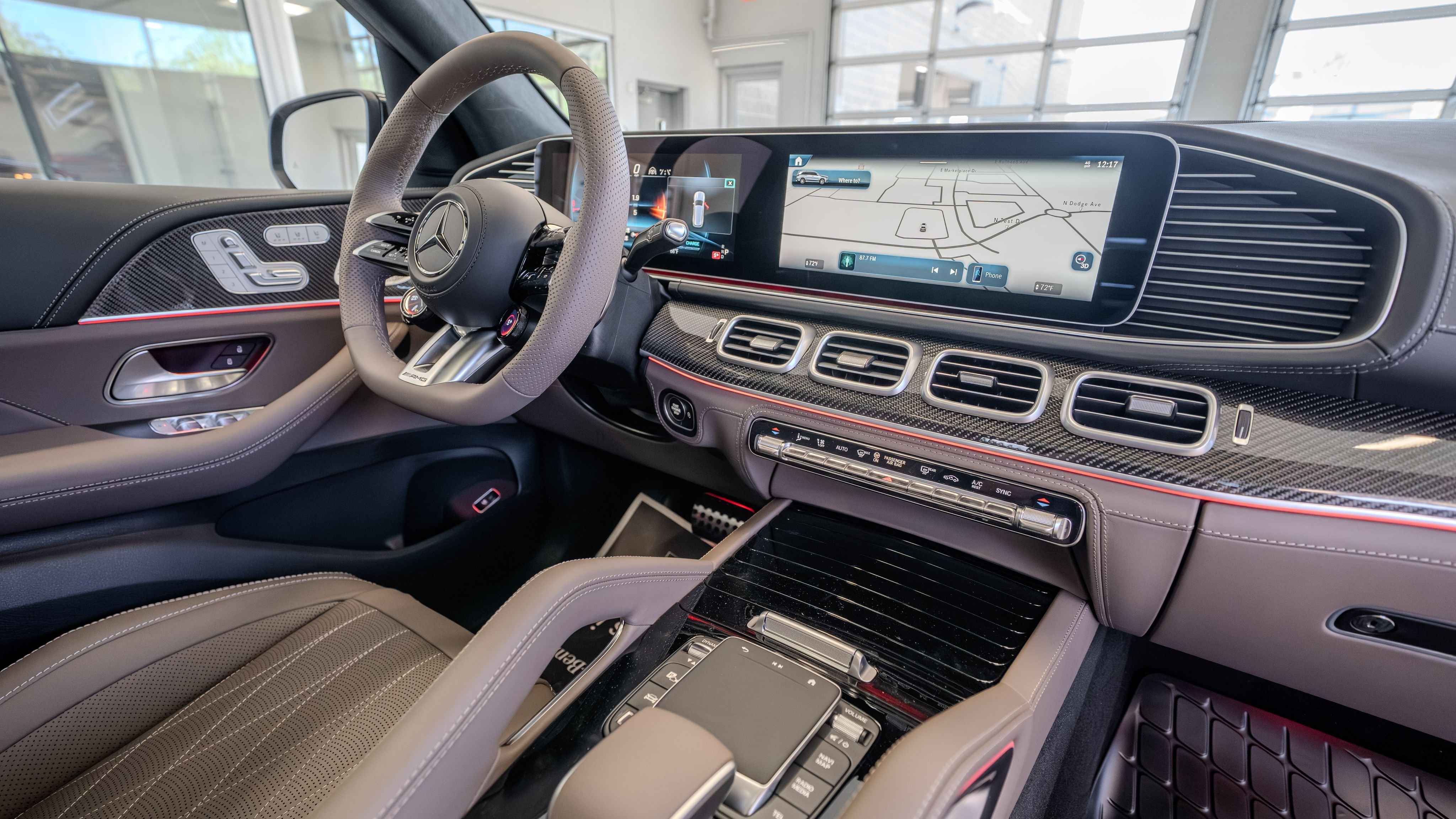 New 2026 MANUFAKTUR Silicon Grey Mercedes-Benz GLS 63 AMG® image 19