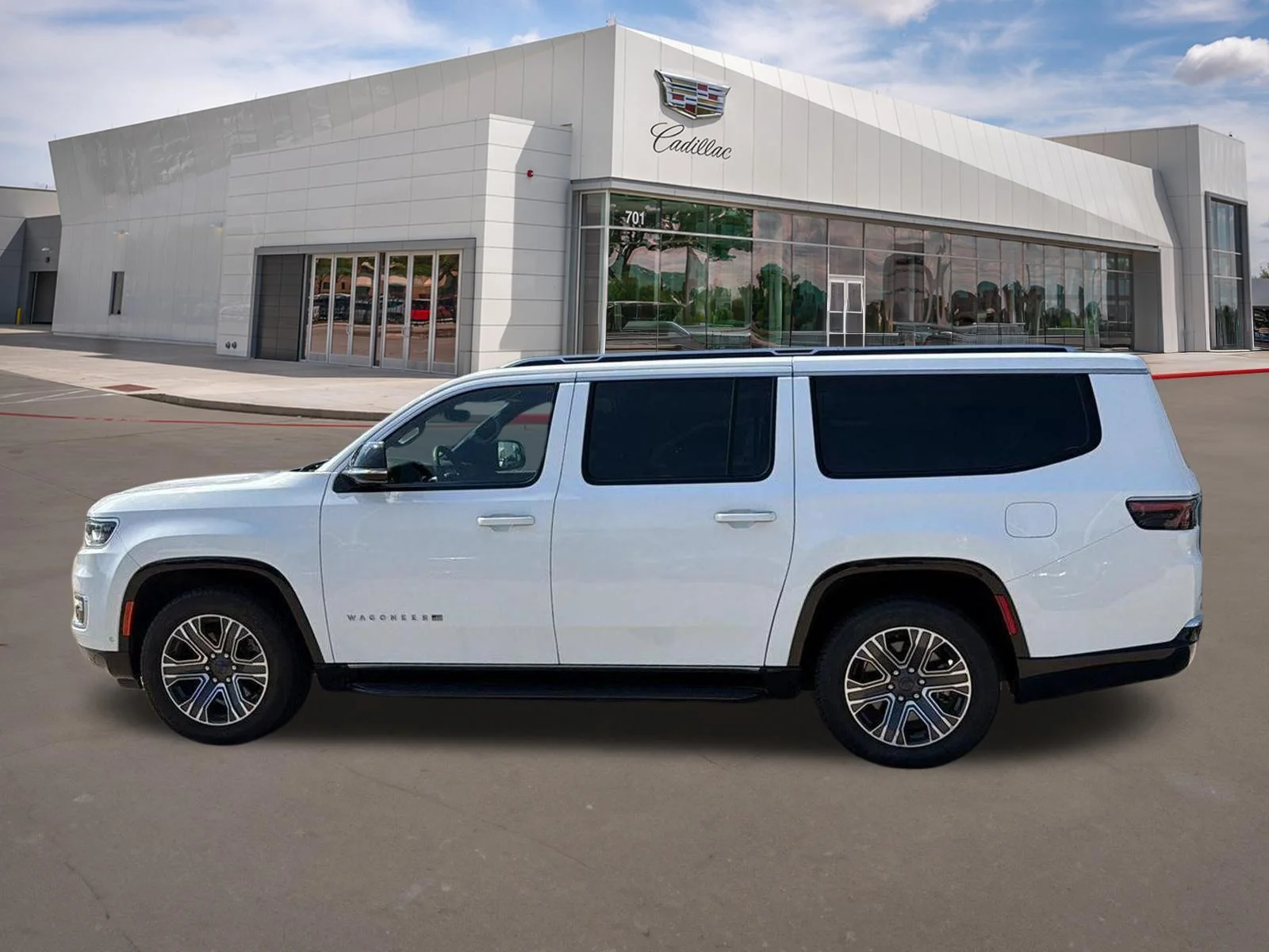 Used 2024 Bright White Clearcoat Jeep Series II image 2