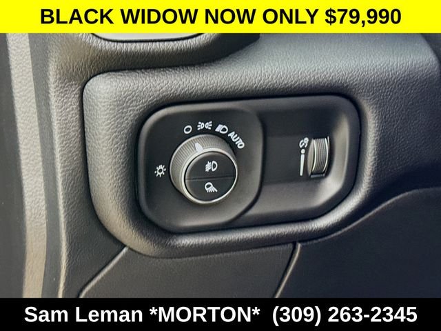 New 2025 Diamond Black Crystal Pearl-Coat Exterior Paint Ram Big Horn image 10