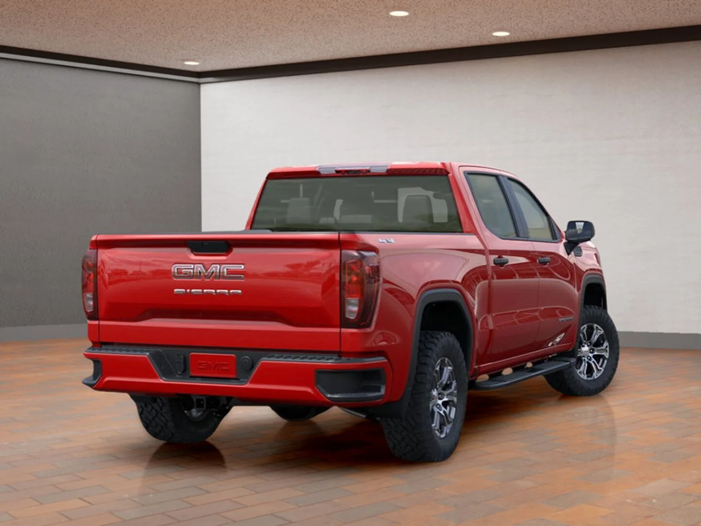 New 2026 Red GMC Crew Cab Short Box 4-Wheel Drive Pro image 4