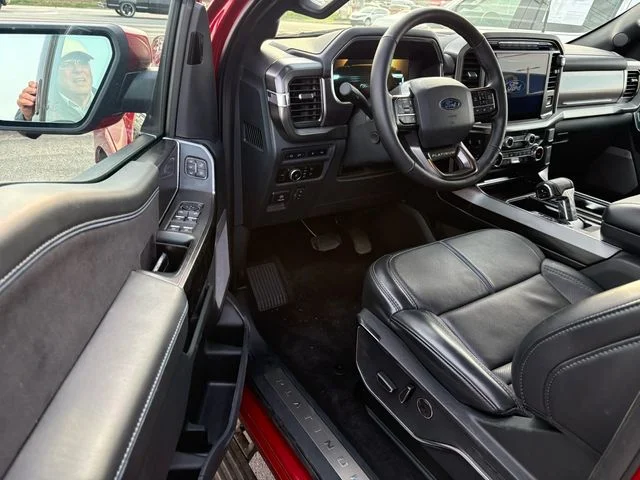 Used 2024 Red Metallic Ford Platinum image 8