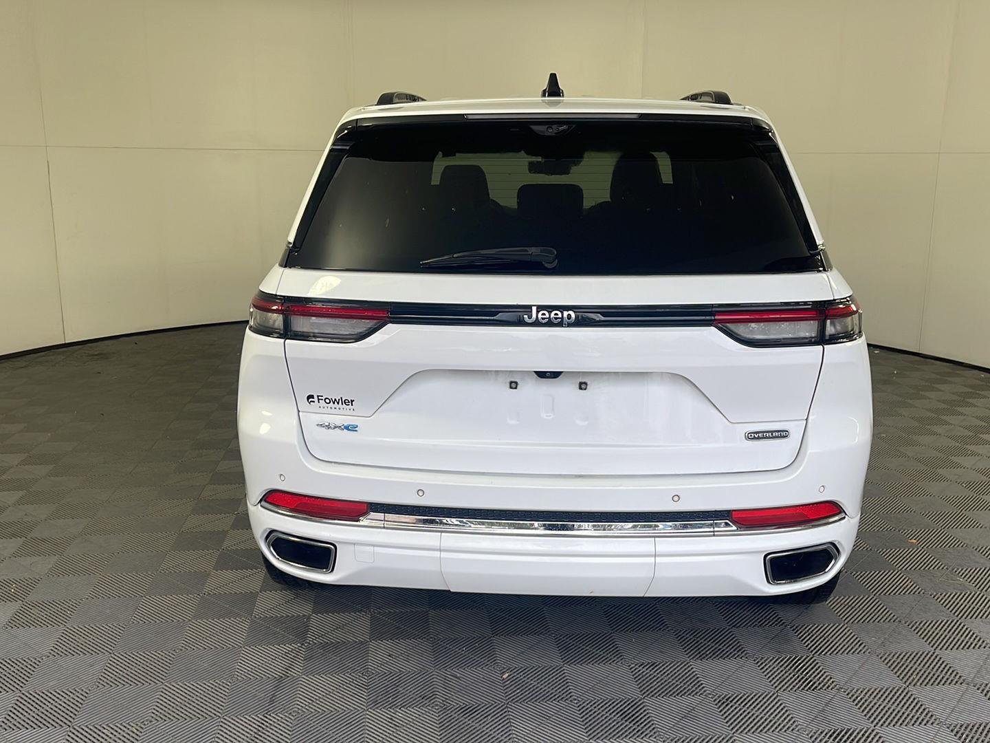 Used 2023 Bright White Clearcoat Jeep Overland image 11