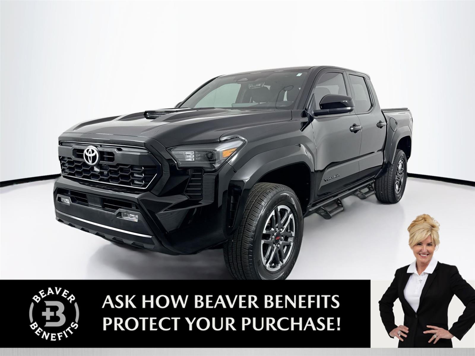 Certified Used 2024 Black Toyota TRD Sport image 1