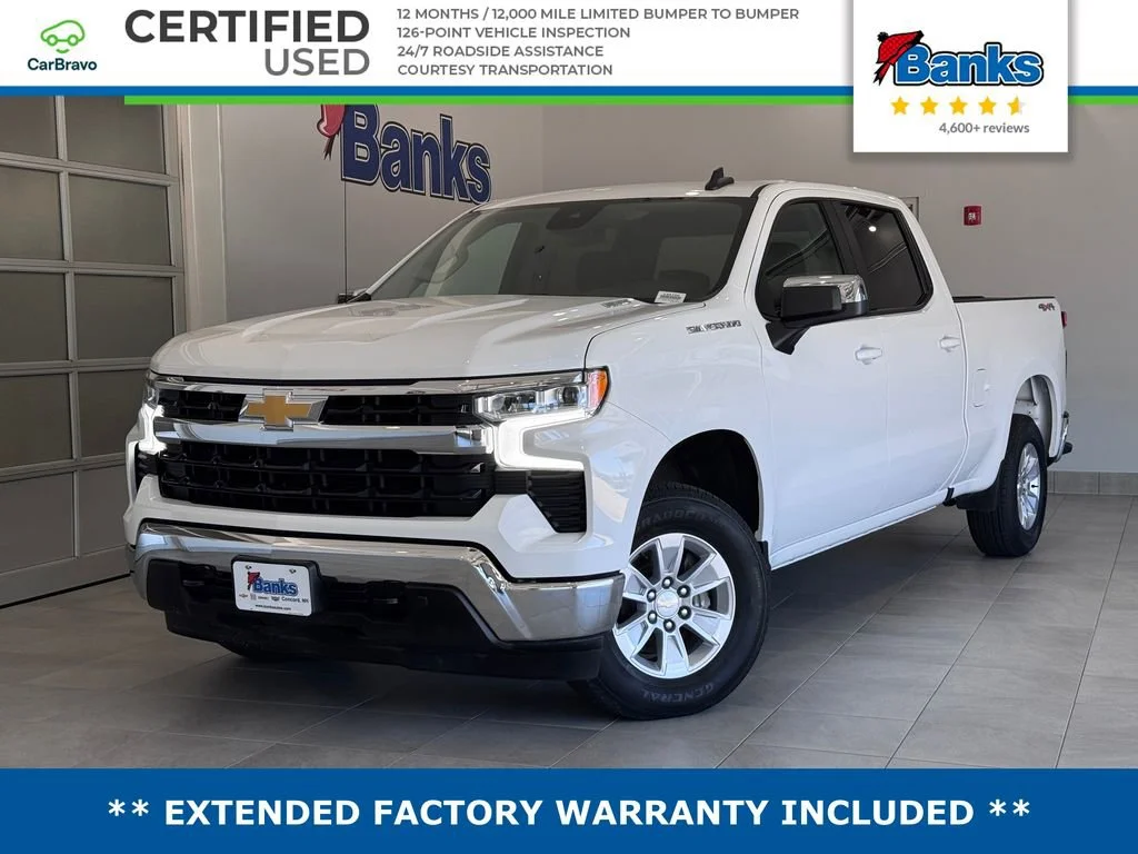 Certified Used 2023 Summit White Chevrolet LT image 1