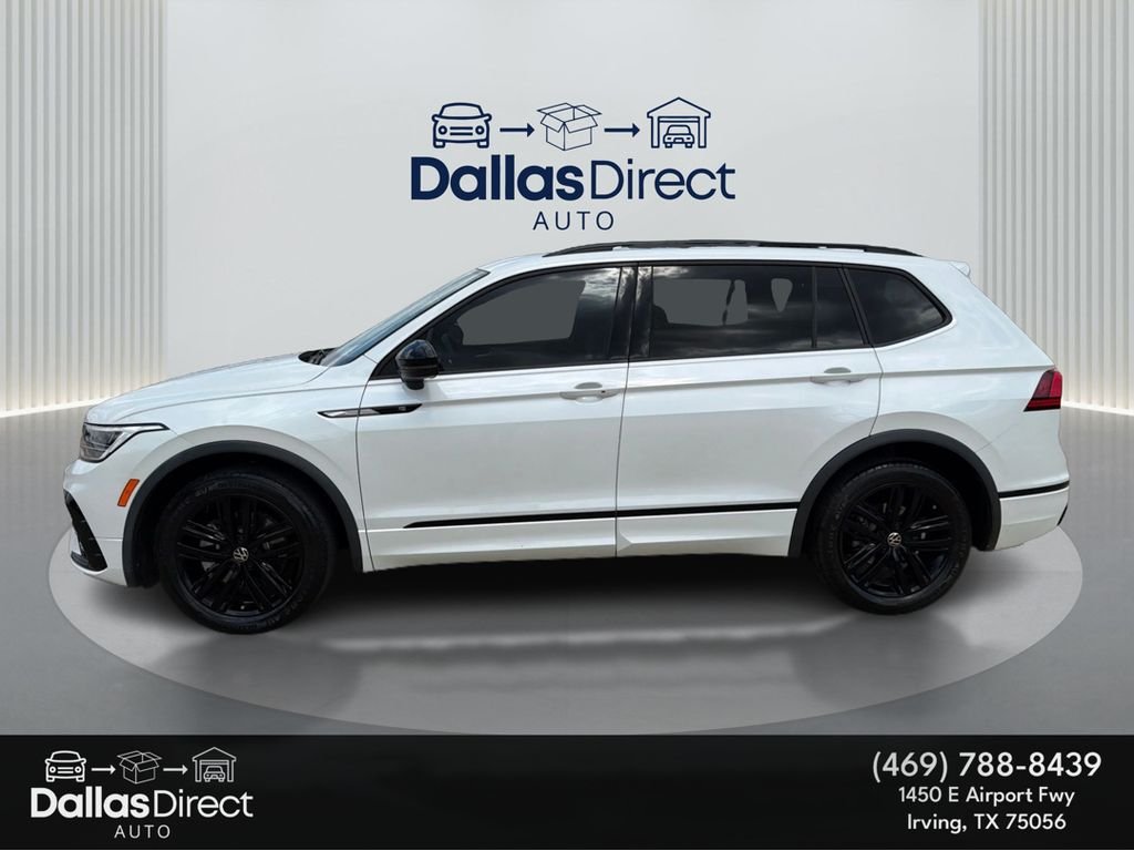 Used 2022 Oryx White Pearl Volkswagen SE R-Line Black image 9