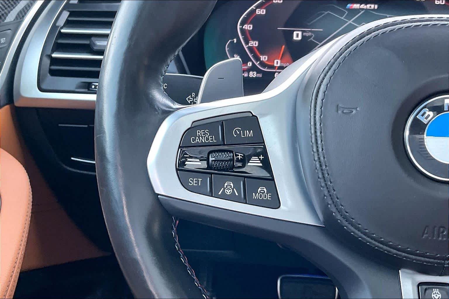 Used 2022 Tanzanite Blue II Metallic BMW M40i image 23