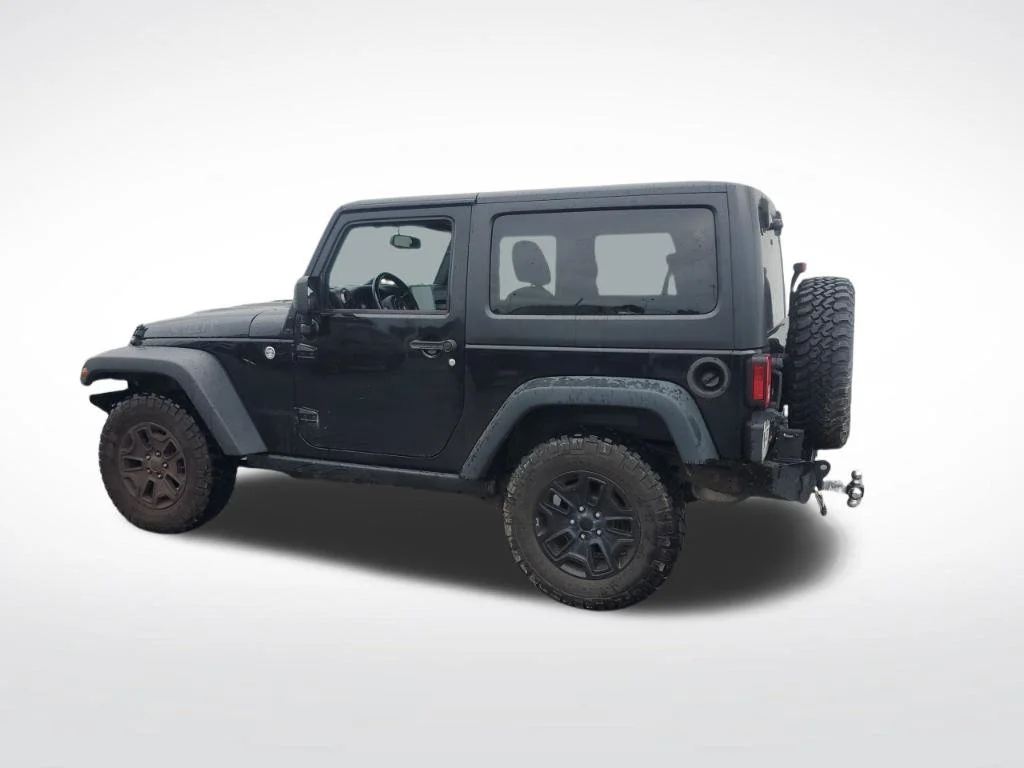 Used 2015 Black Jeep Willys Wheeler image 3