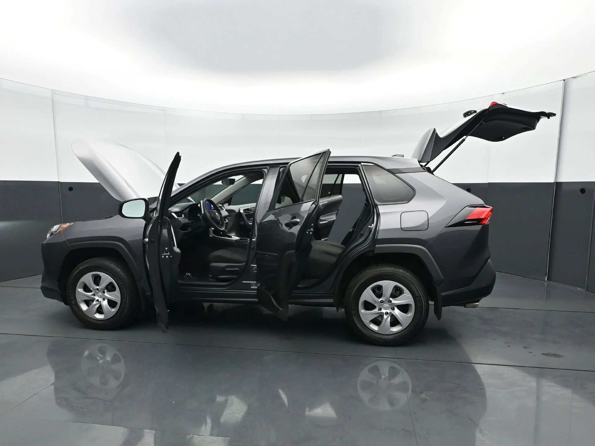 Used 2024 Magnetic Gray Metallic Toyota LE image 30