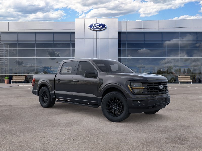 New 2025 Agate Black Metallic Ford XLT image 43