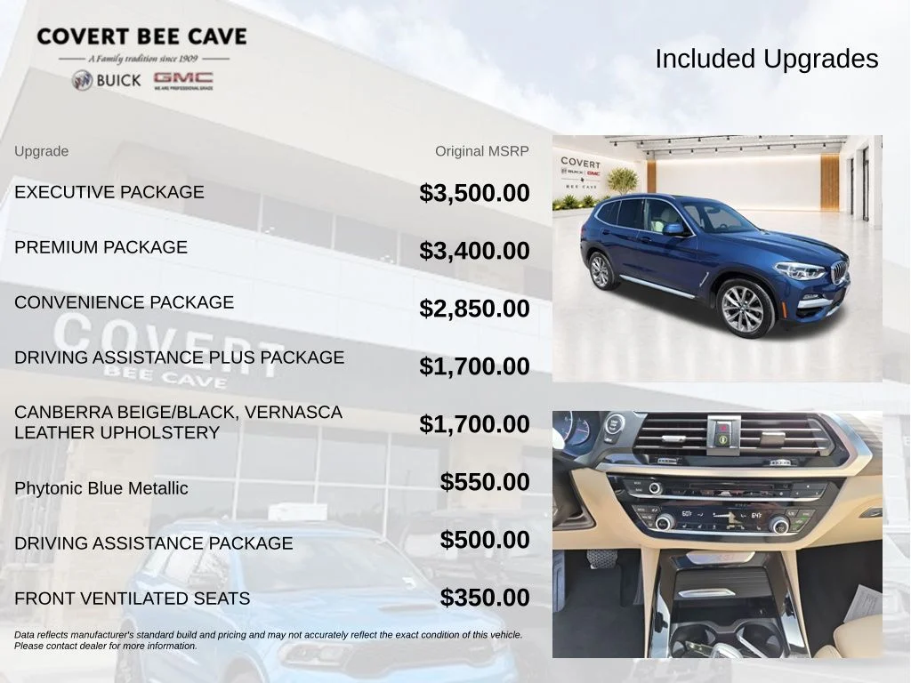 Used 2019 Blue BMW xDrive30i image 9