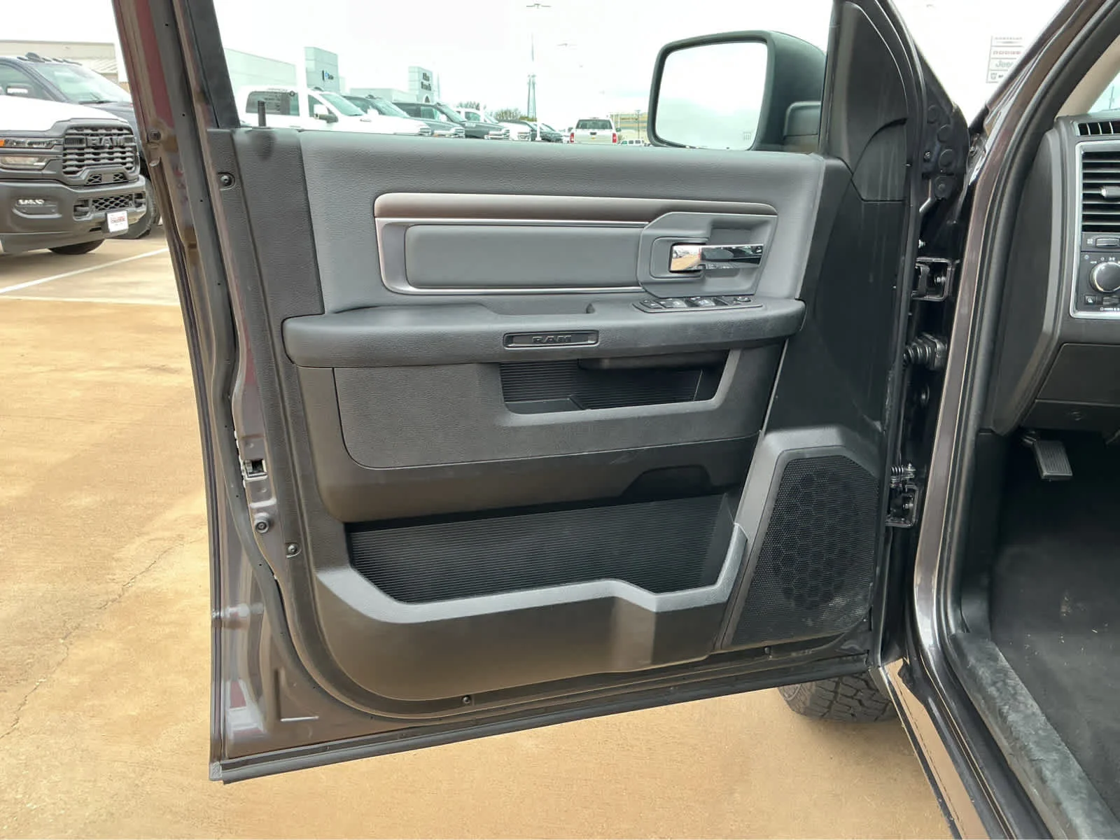 Used 2024 Granite Crystal Metallic Clearcoat Ram SLT image 18