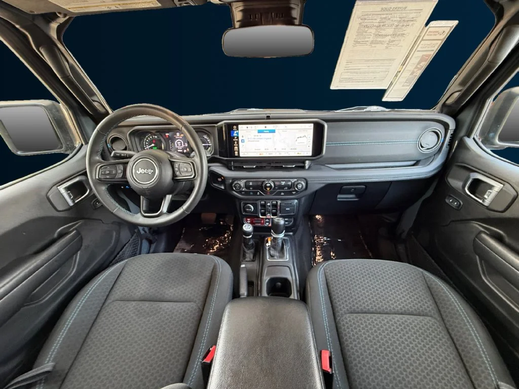 Used 2024 Gray Jeep Rubicon 4xe image 12