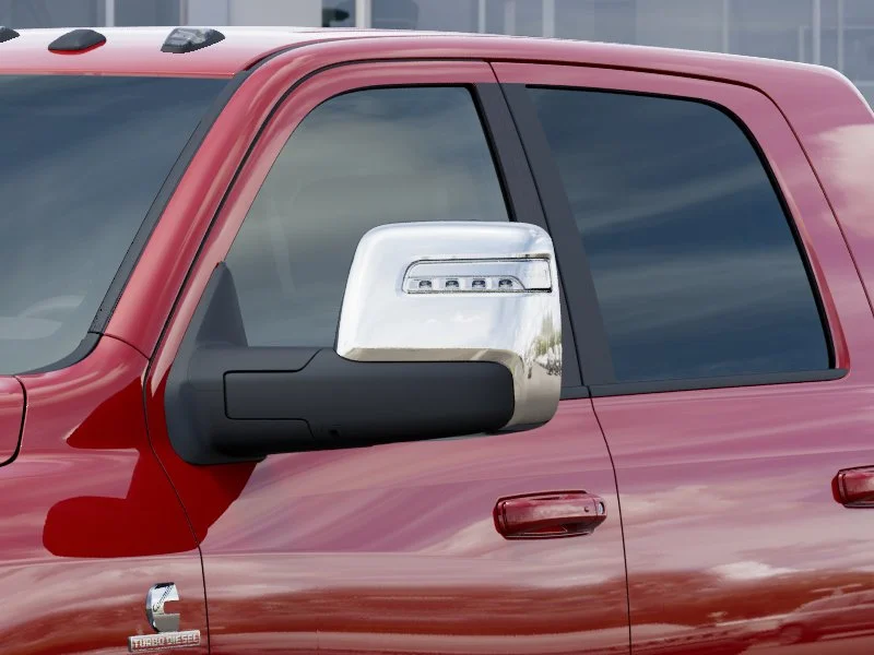 New 2026 Flame Red Clear-Coat Exterior Paint RAM Laramie image 57