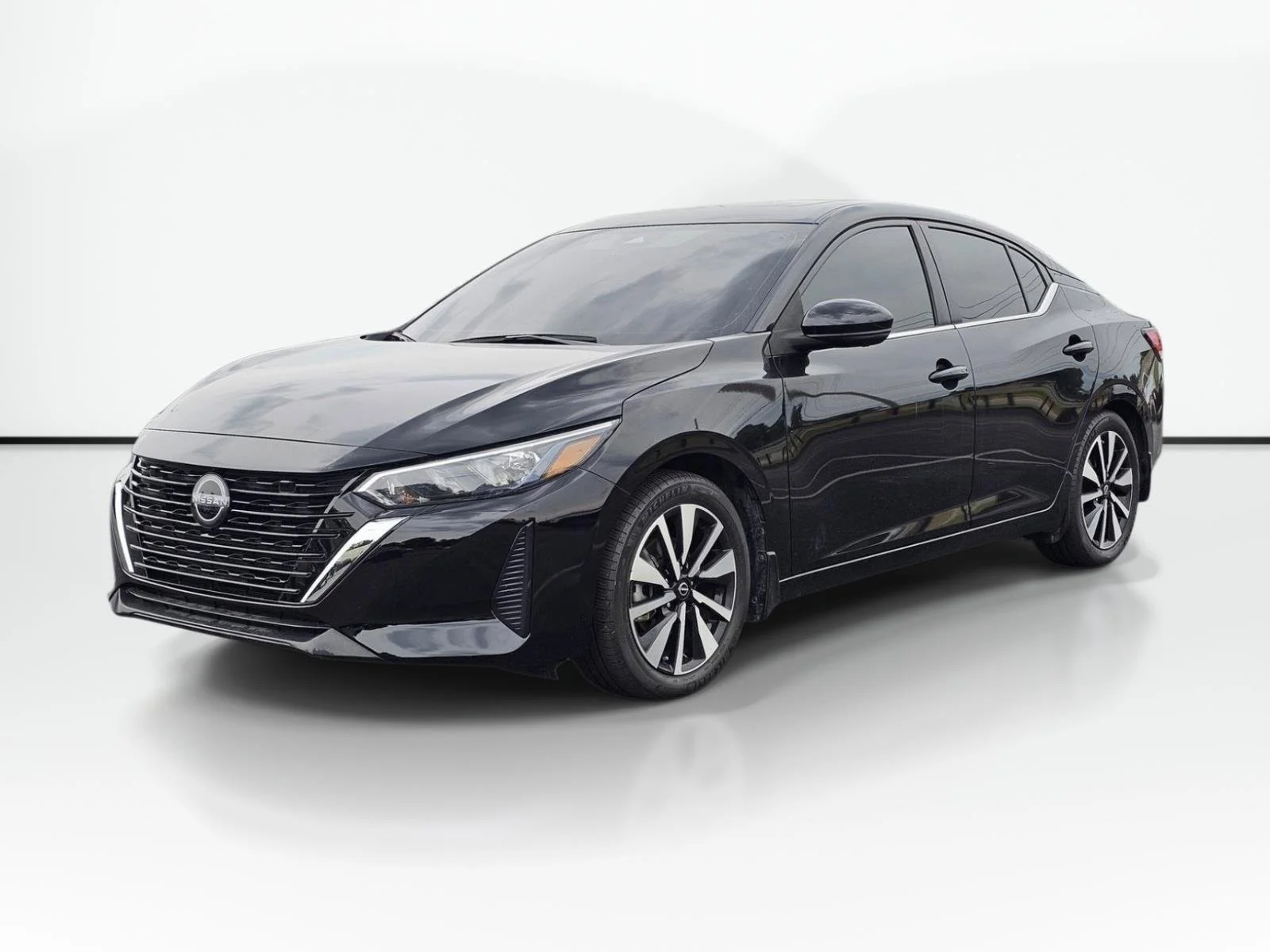 Used 2024 Super Black Nissan SV image 1
