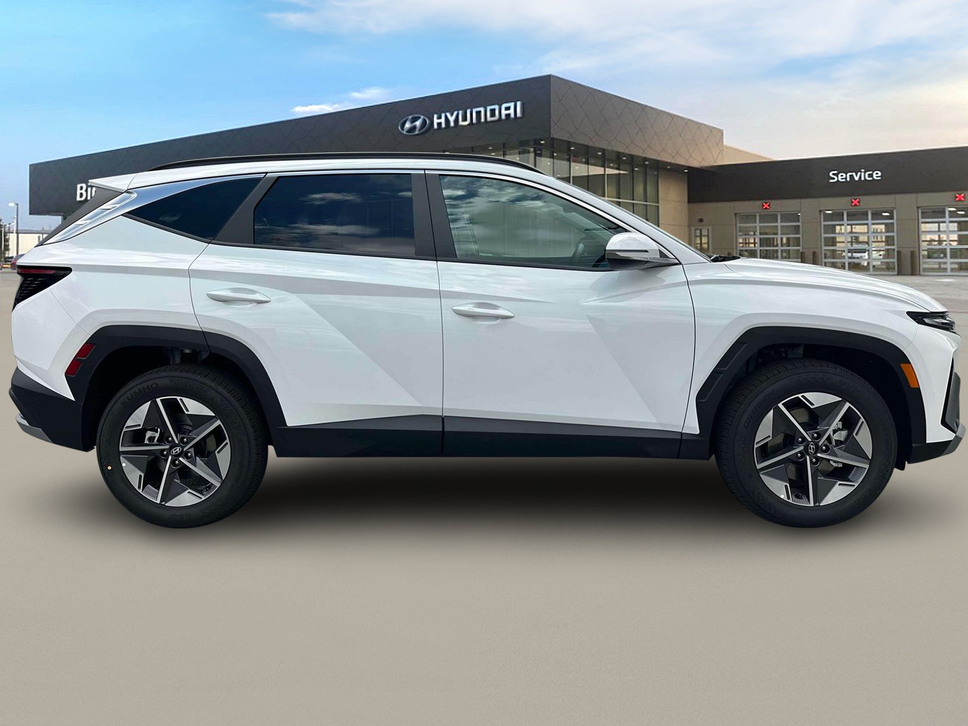 New 2025 Serenity White Pearl Hyundai SEL Convenience FWD image 9