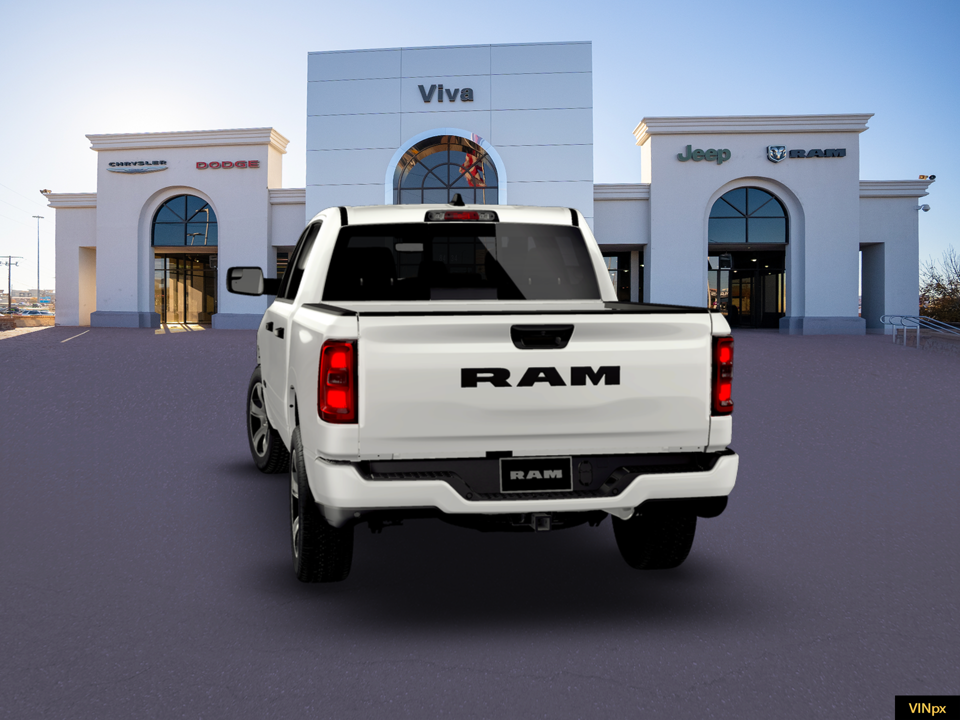 New 2026 Bright White Clear-Coat Exterior Paint RAM  image 25