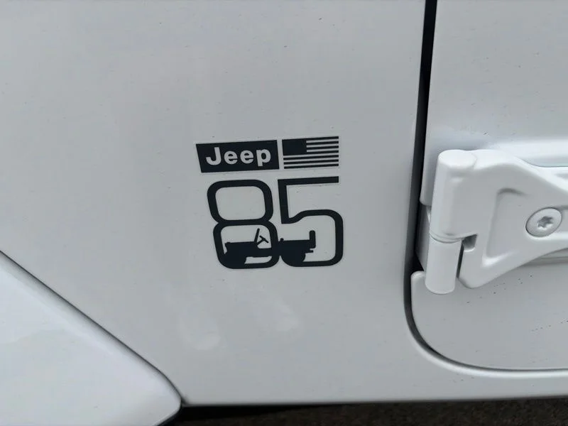 New 2026 Bright White Clearcoat Jeep 85th Anniversary Edition image 12