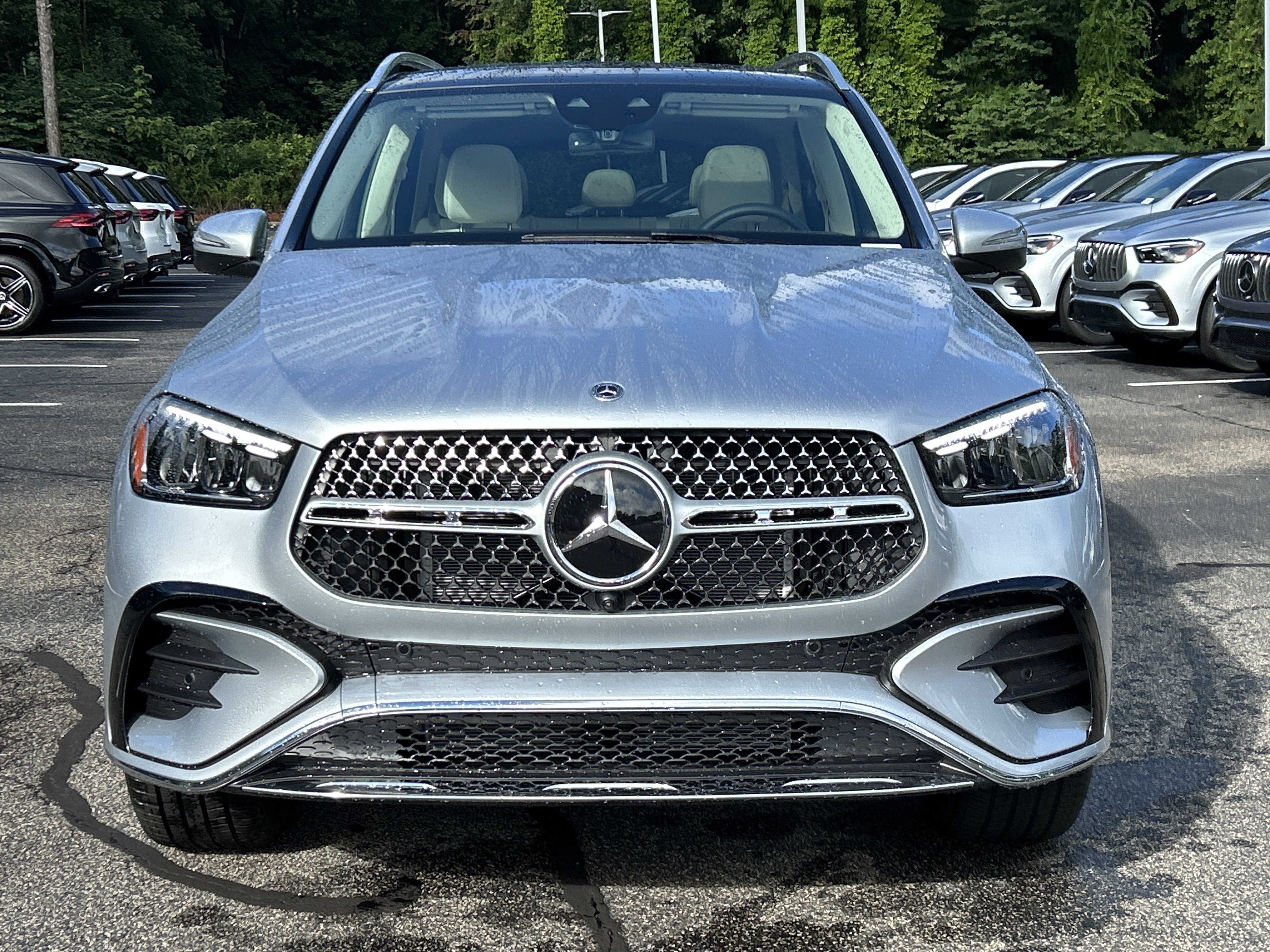 New 2026 Cirrus Silver Metallic Mercedes-Benz GLE 350 4MATIC® SUV image 3