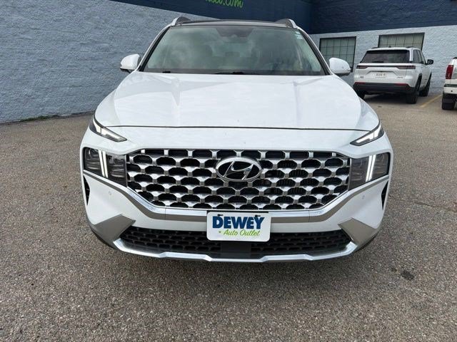 Used 2021 Quartz White Hyundai Limited image 8