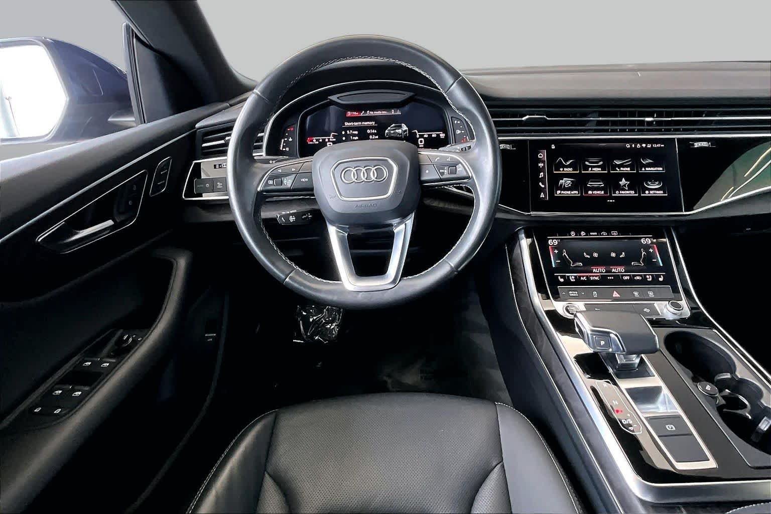 Used 2021 Navarra Blue Metallic Audi Premium Plus image 6