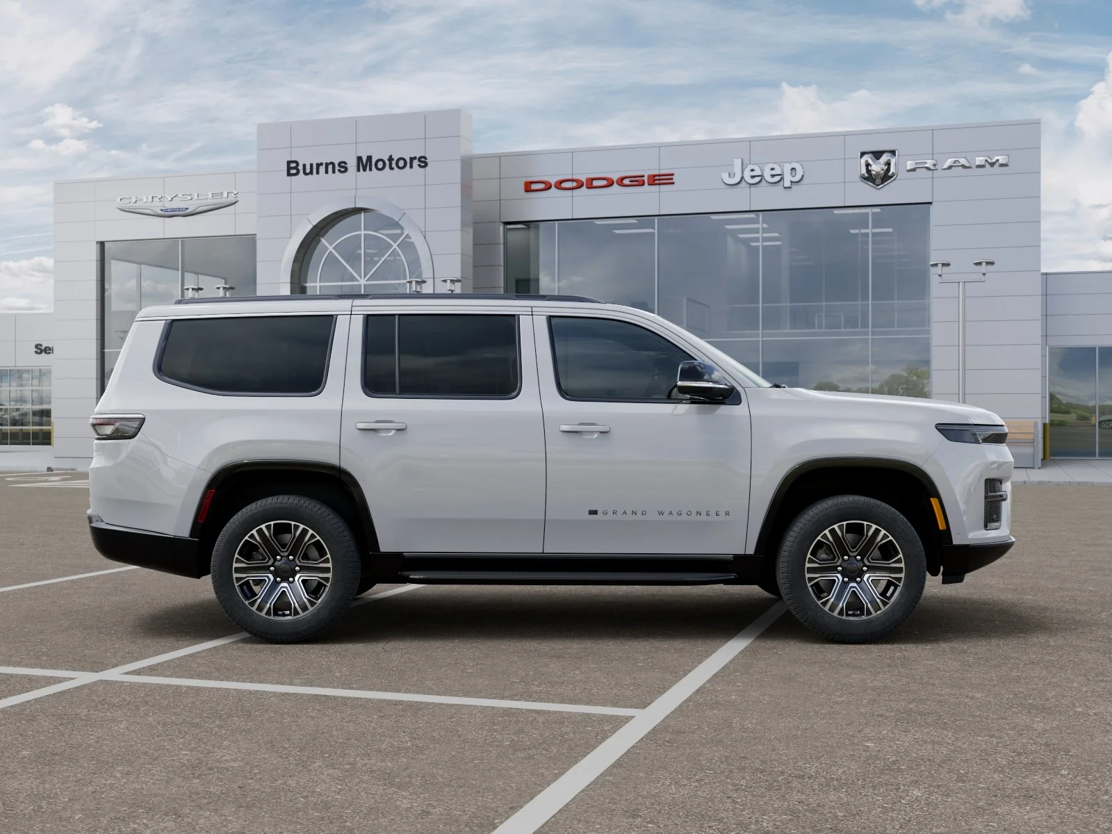 New 2026 Bright White Clear-Coat Exterior Paint Jeep 4x2 image 47