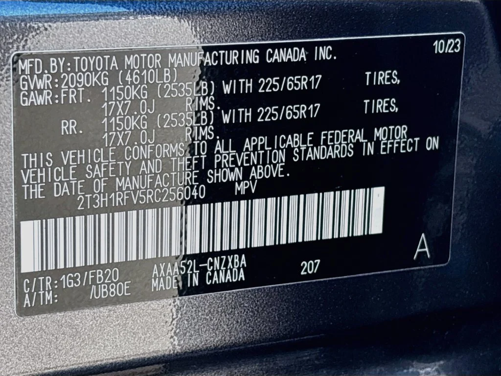 Used 2024 Magnetic Gray Metallic Toyota LE image 32