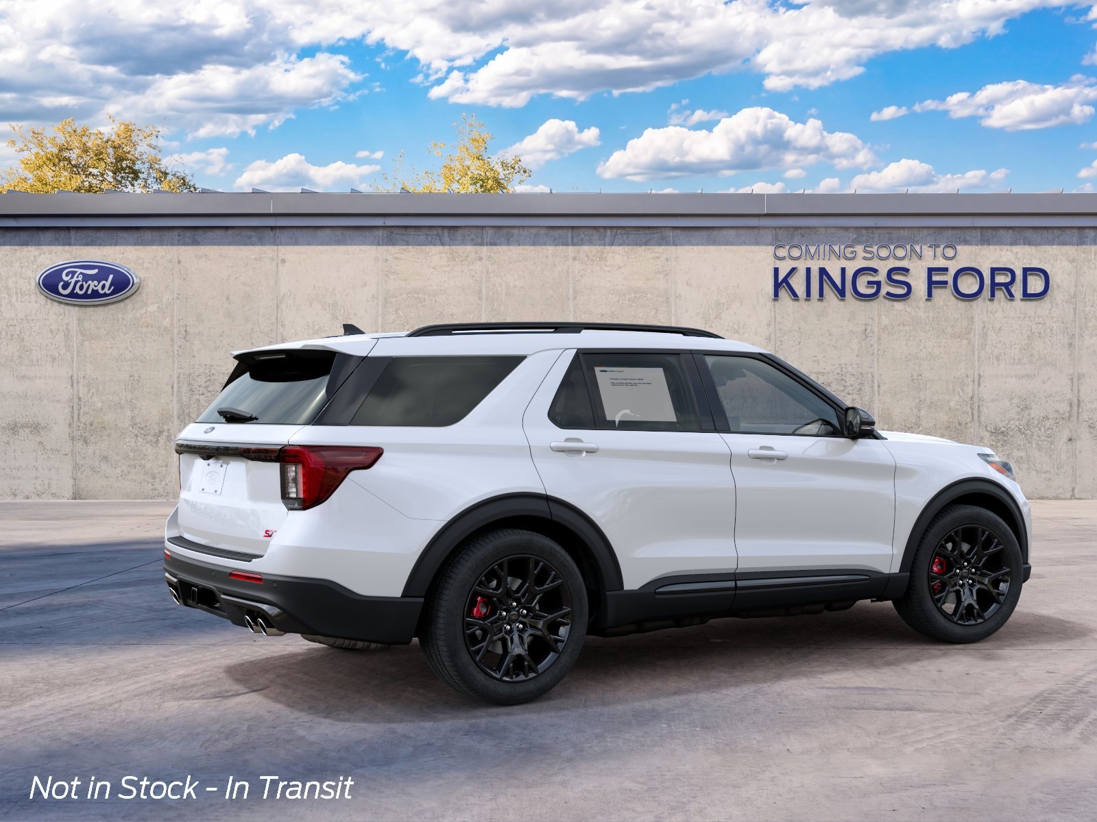 New 2027 Star White Metallic Tri-Coat Ford ST image 6
