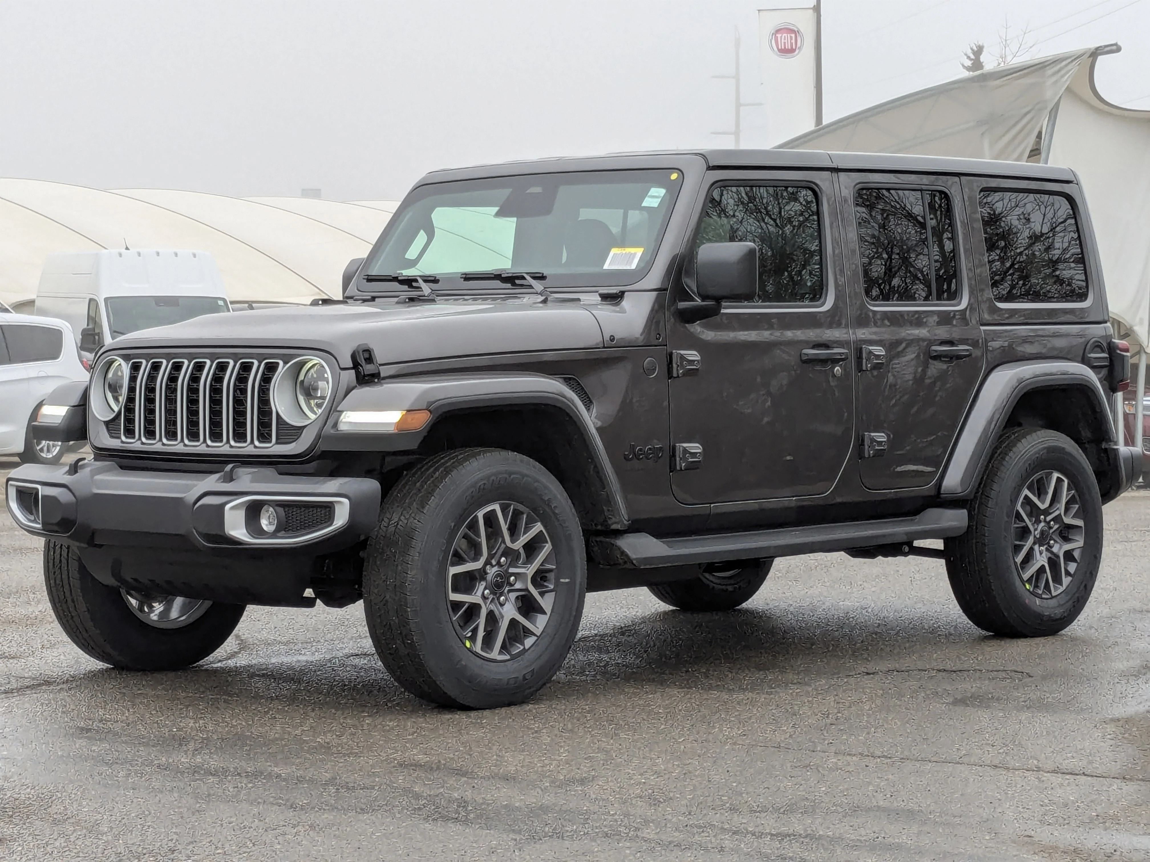 New 2026 Grey Jeep Sahara - - McKinley Leather - Body-Color Top - Power Seats - Remote Start & tons more! image 4