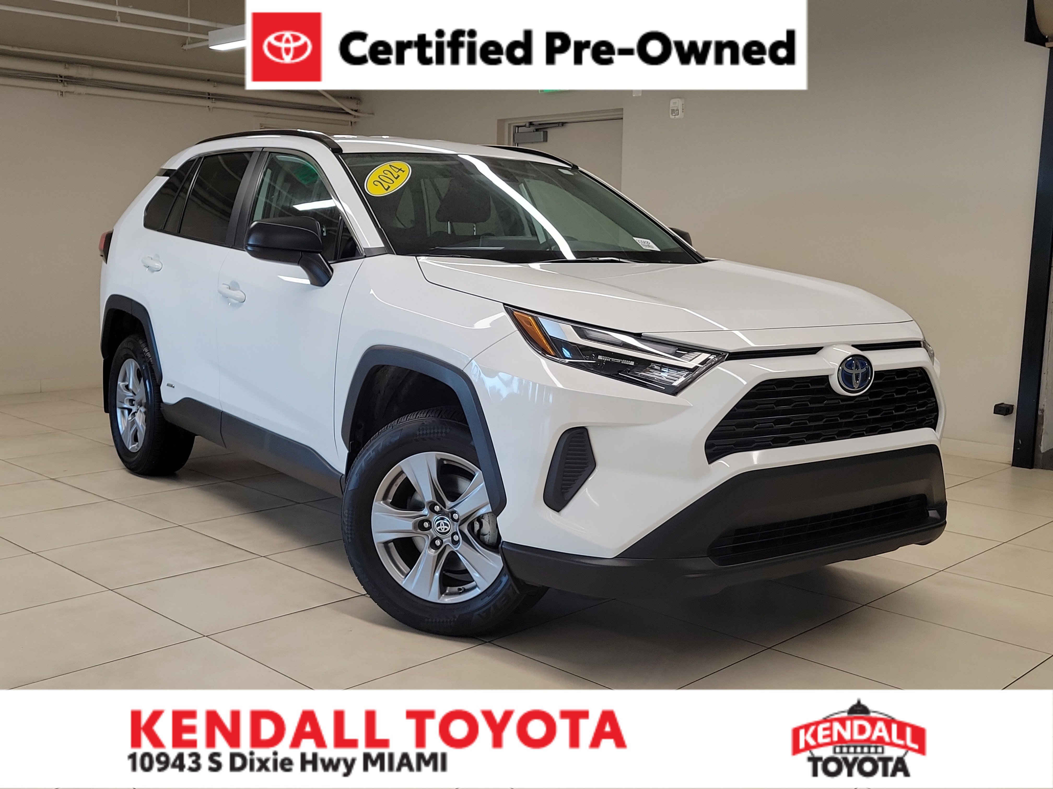 Certified Used 2024 Toyota RAV4 Hybrid LE SUV in Miami #31042P