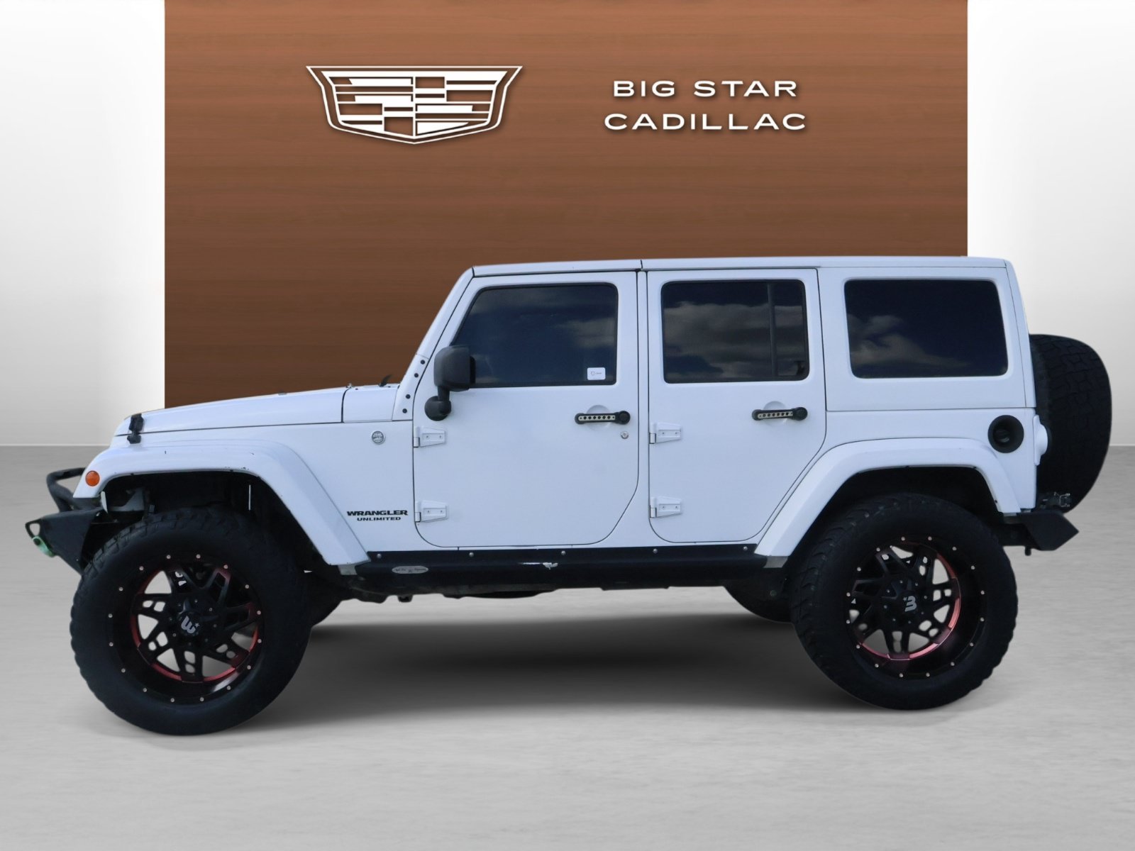 Used 2014 Jeep Wrangler Unlimited Rubicon with VIN 1C4HJWFG7EL114834 for sale in Friendswood, TX