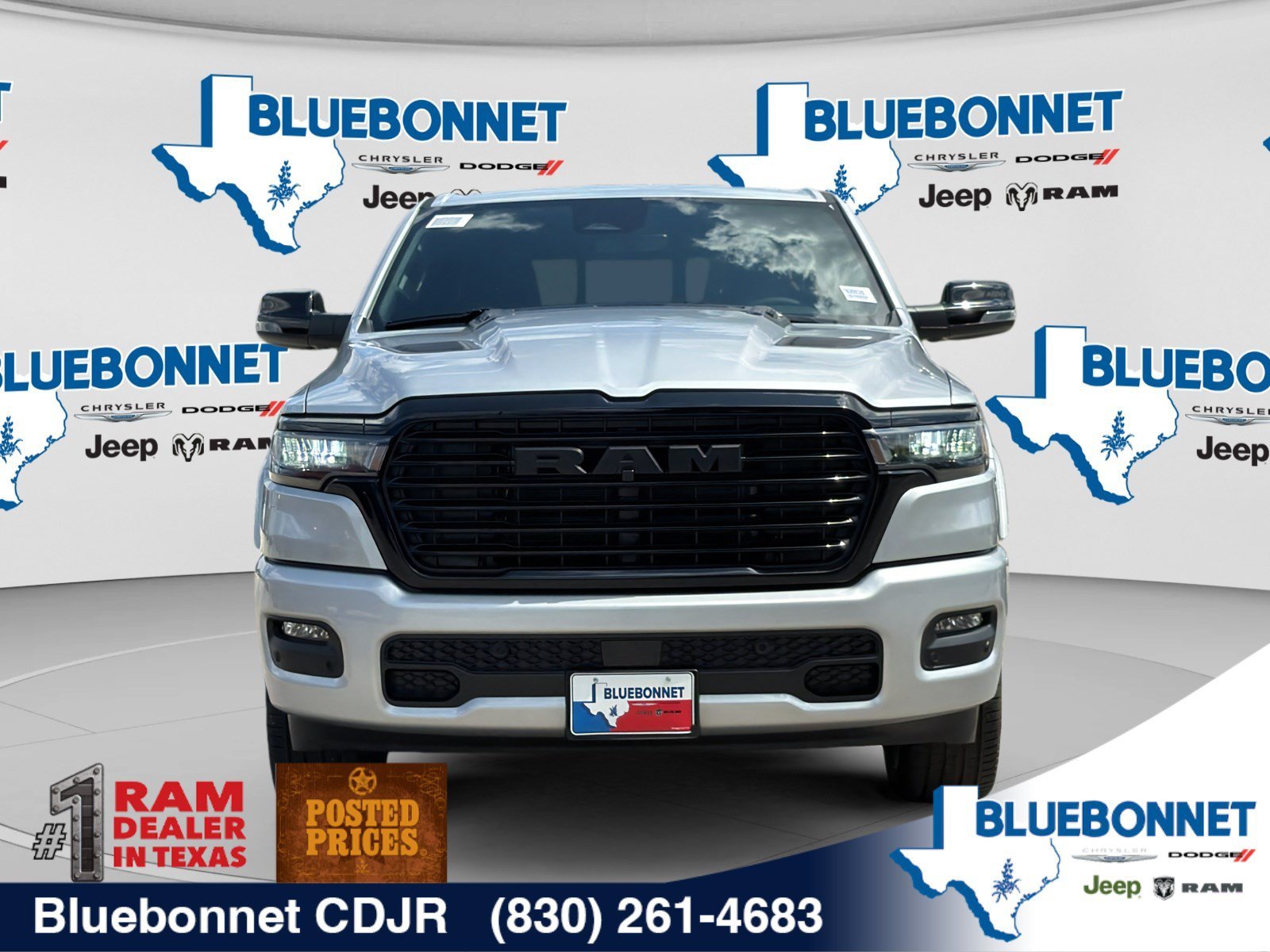 New 2026 Silver Zynith Exterior Paint RAM Laramie image 2