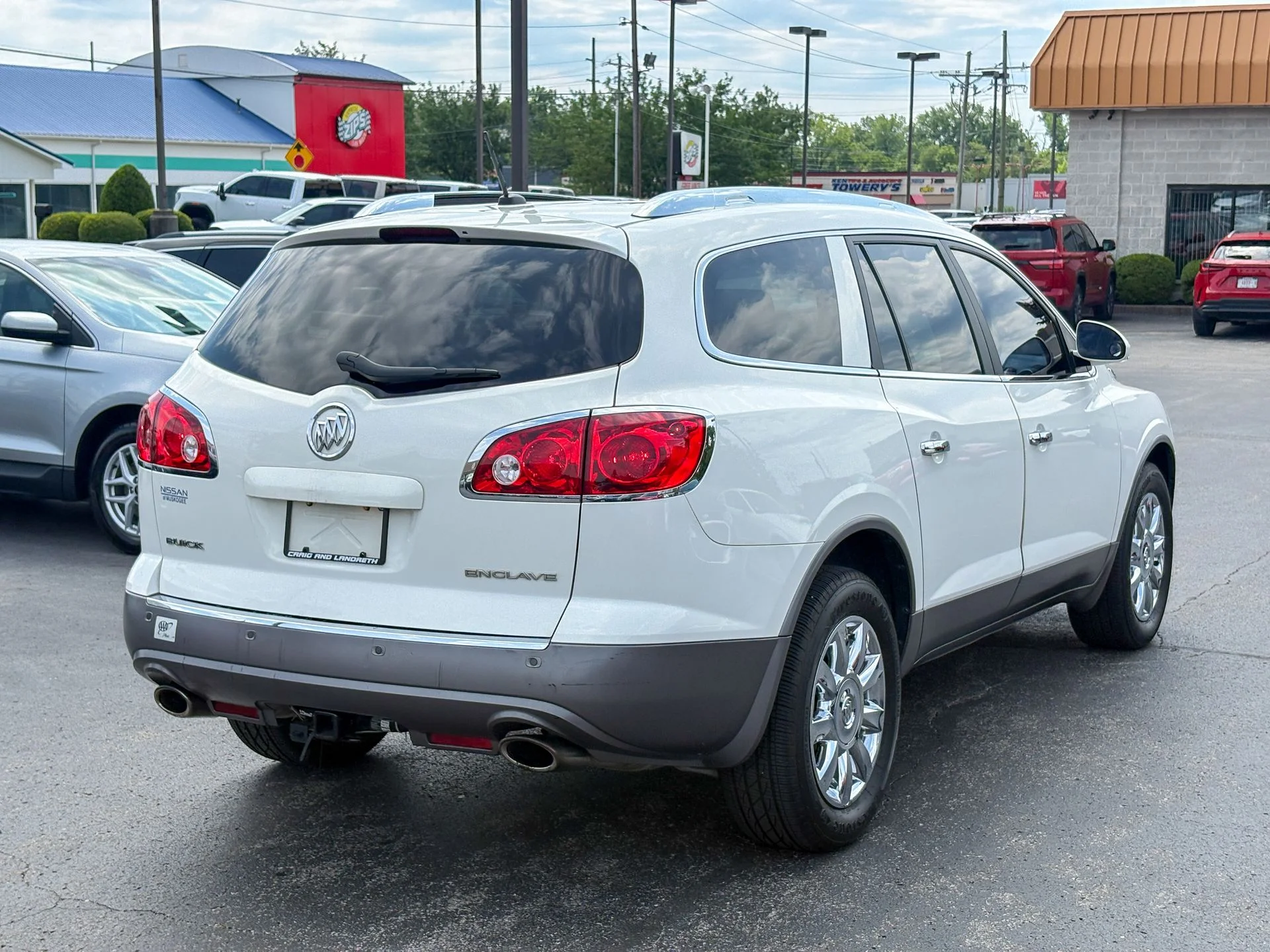Used 2012 White Buick Leather Group image 8