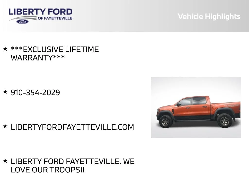 Used 2024 Harvest Gold Ram TRX image 5