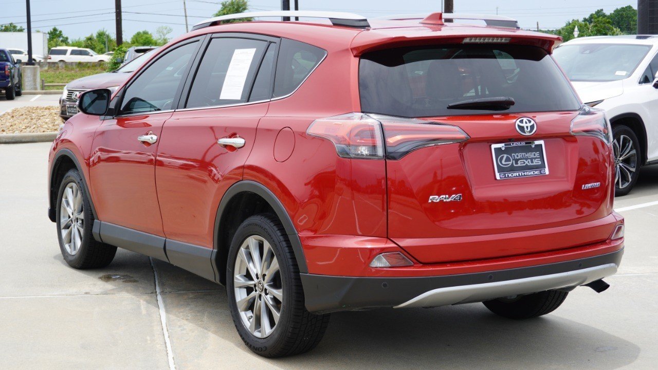 Used 2017 Red Toyota Limited image 8