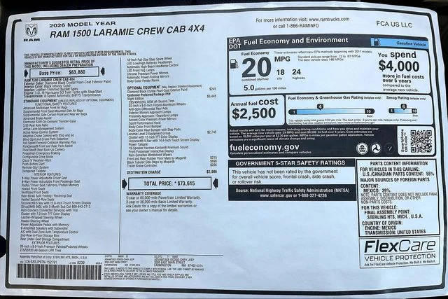 2026 RAM 1500 Laramie - Photo 14