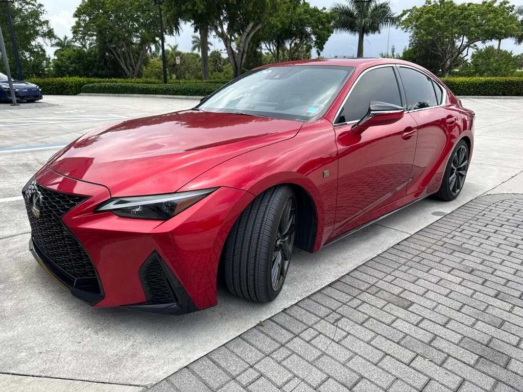 Used 2024 Red Lexus 350 F SPORT Design image 1