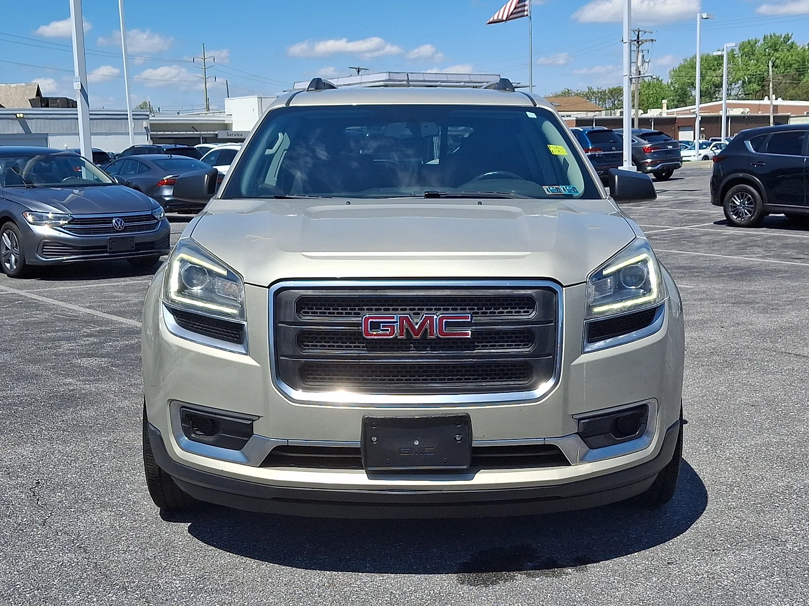 Used 2014 GMC Acadia SLE1 with VIN 1GKKVNED2EJ285390 for sale in Lebanon, PA