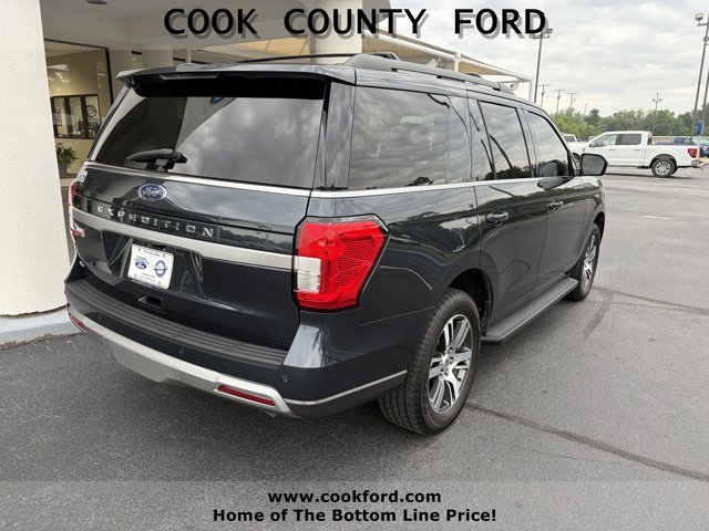 Used 2024 Stone Blue Metallic Ford XLT image 7
